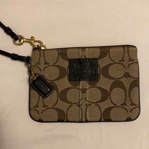 Signature Coach Small Wristlet